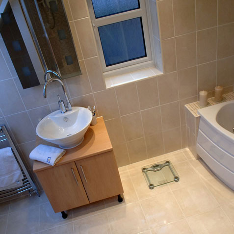 Loft conversion bathroom